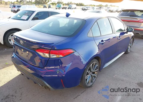 2022 Toyota Corolla Se z USA, uszkodzony, nr VIN 5YFS4MCE7NP112786